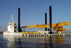 Dragage - Grue portuaire